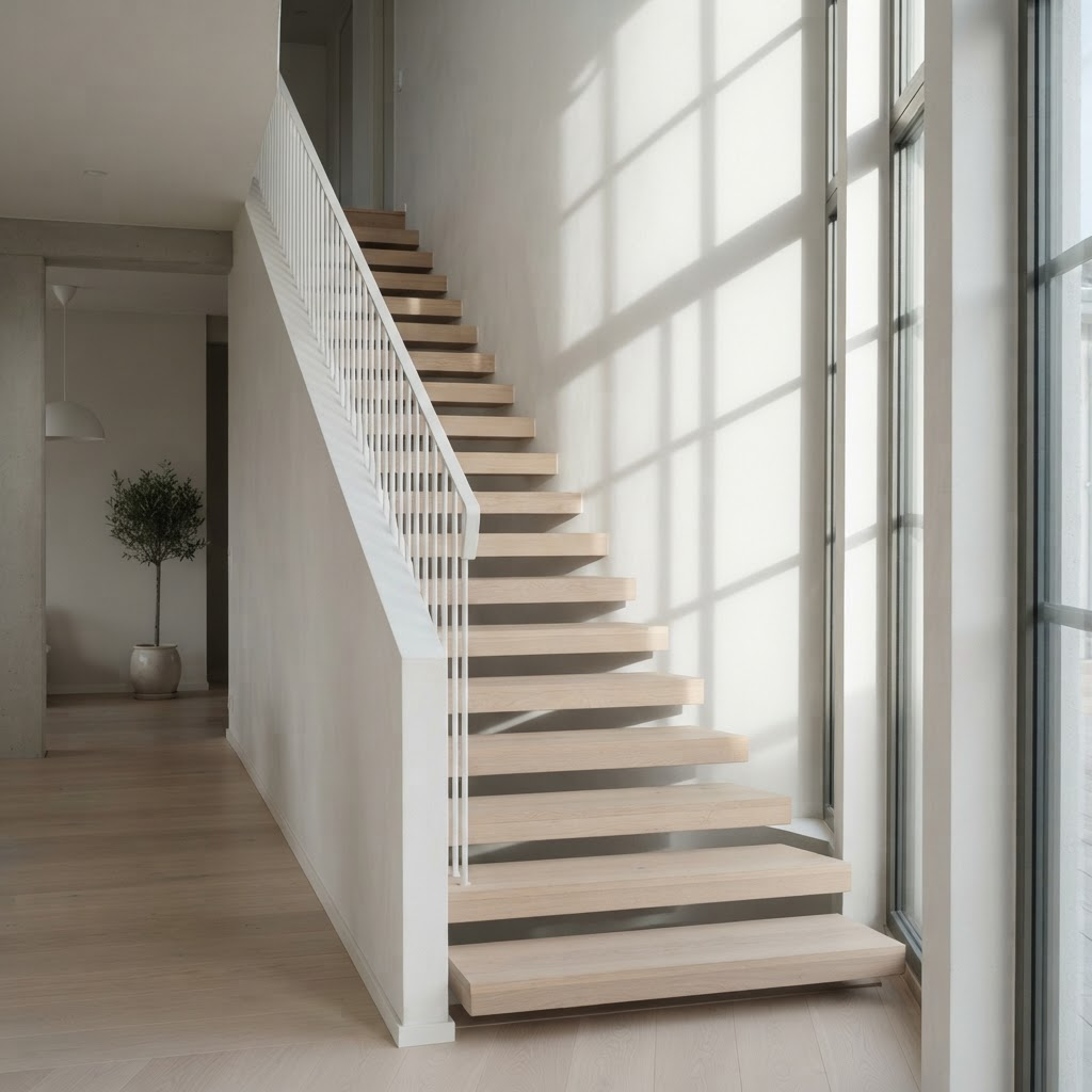 Staircase in soft light